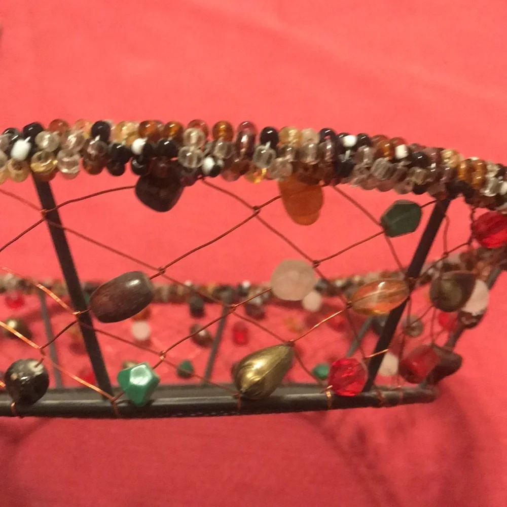 Beaded Basket